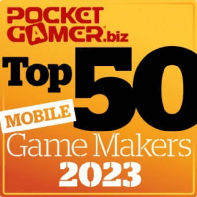 Kwalee in Top 50 Mobile Game Makers 2023