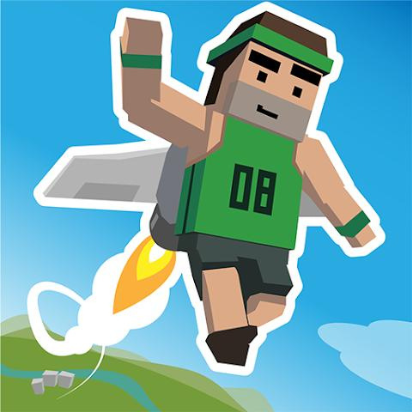 Jetpack Jump mobile game icon