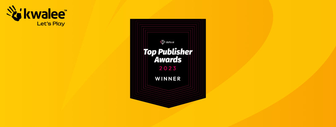 Top Publisher Awards 2023 Kwalee